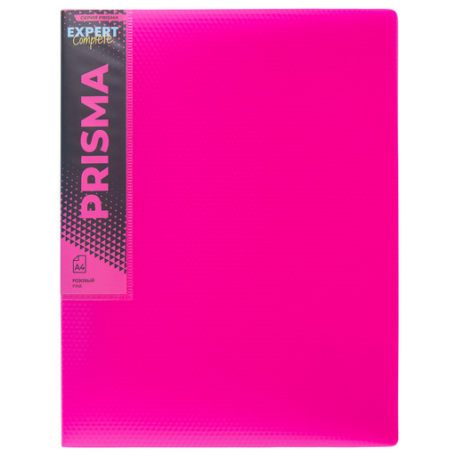 "Expert Complete" PRISMA NEON Папка с вкладышами 30 л. A4 600 мкм 20 мм эффект 3D 6 шт. розовый EC211600013