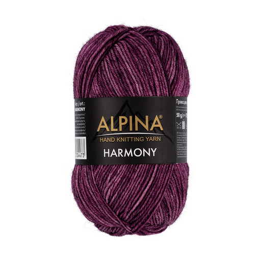 Пряжа ALPINA "HARMONY" 100% мериносовая шерсть 10 шт. х 50 г 175 м ± 5 м