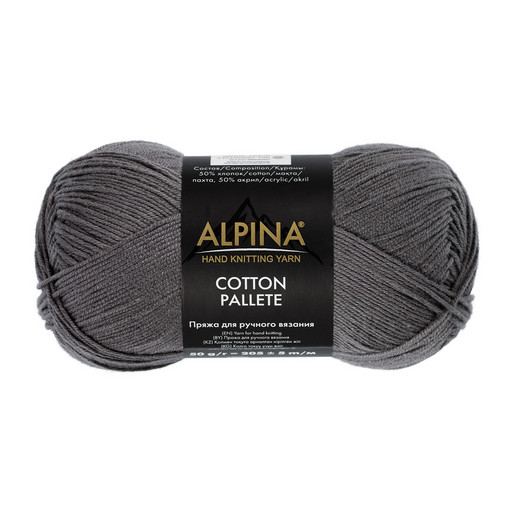 Пряжа ALPINA "COTTON PALLETE" 50% хлопок, 50% акрил 10 шт. х 50 г 205 м ± 5 м
