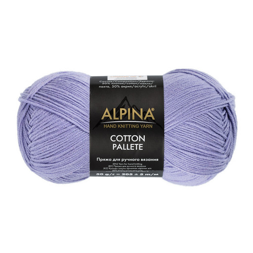 Пряжа ALPINA "COTTON PALLETE" 50% хлопок, 50% акрил 10 шт. х 50 г 205 м ± 5 м