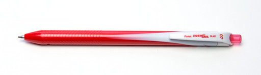 "Pentel" Ручка гелевая автоматическая Energel, одноразовая 12 шт. BL437-B цвет чернил: красный