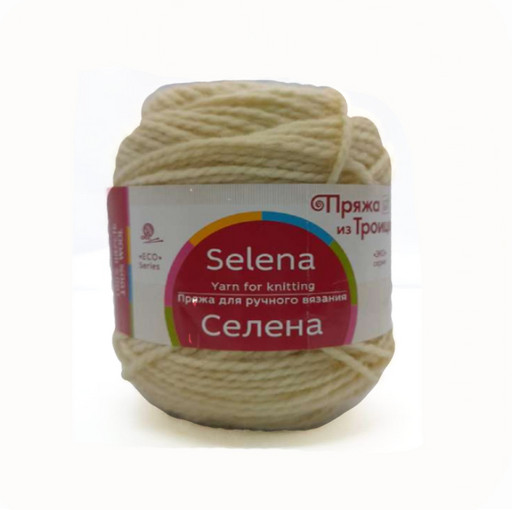 Пряжа из Троицка "Селена" 100% шерсть 5 шт. х 100 г 160 м