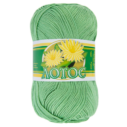 Пряжа СПБ "Лотос" 100% мерсеризованный хлопок 8 шт. х 100 г 250 м