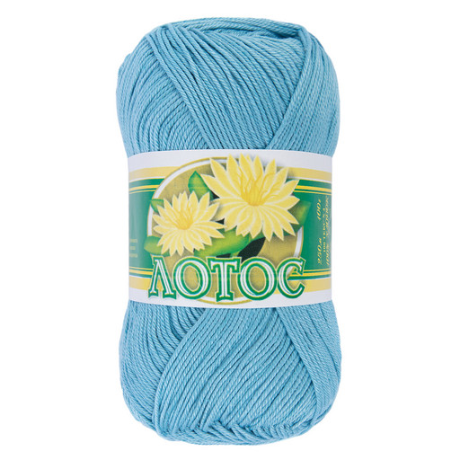 Пряжа СПБ "Лотос" 100% мерсеризованный хлопок 8 шт. х 100 г 250 м
