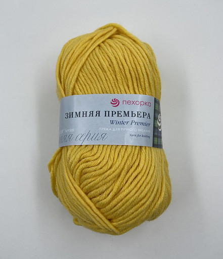 Пряжа Пехорская ПТ "Зимняя премьера" 50% мериносовая шерсть, 50% акрил 10 шт. х 100 г 150 м ± 8 м