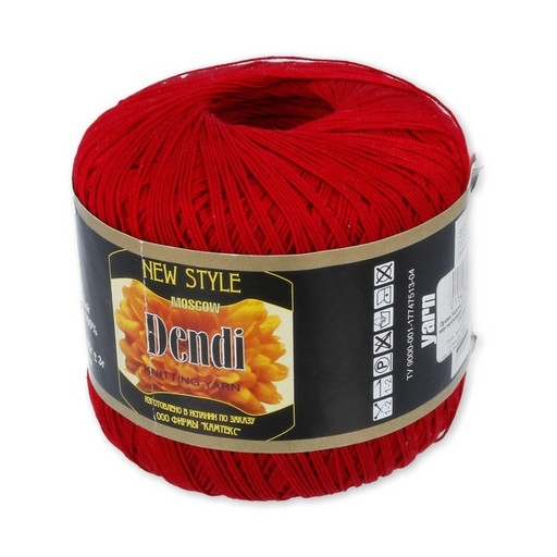 Пряжа Камтекс КТ "Денди" 100% мерсеризованный хлопок 10 шт. х 50 г 330 м