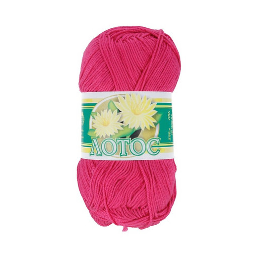 Пряжа СПБ "Лотос" 100% мерсеризованный хлопок 8 шт. х 100 г 250 м