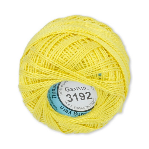 Пряжа "Gamma" Ирис 100% хлопок 10 шт. х 10 г 82 м ± 3 м