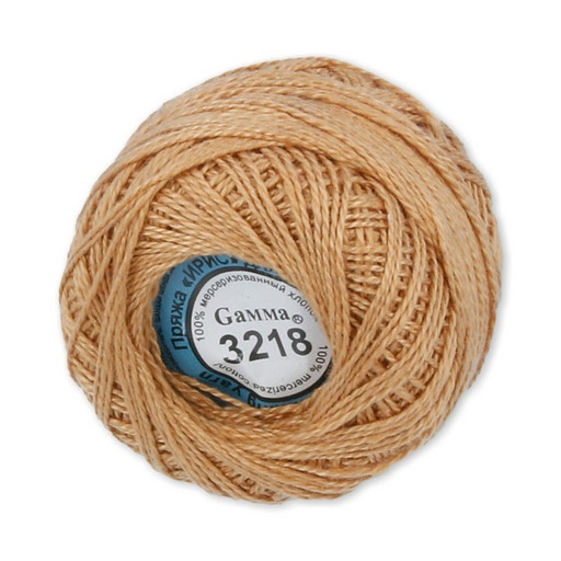 Пряжа "Gamma" Ирис 100% хлопок 10 шт. х 10 г 82 м ± 3 м