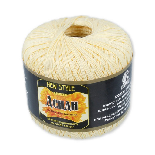 Пряжа Камтекс КТ "Денди" 100% мерсеризованный хлопок 10 шт. х 50 г 330 м