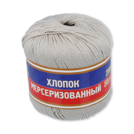 Пряжа Камтекс КТ "Хлопок мерсериз" 100% хлопок 10 шт. х 50 г 200 м