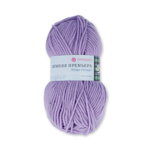 Пряжа Пехорская ПТ "Зимняя премьера" 50% мериносовая шерсть, 50% акрил 10 шт. х 100 г 150 м ± 8 м