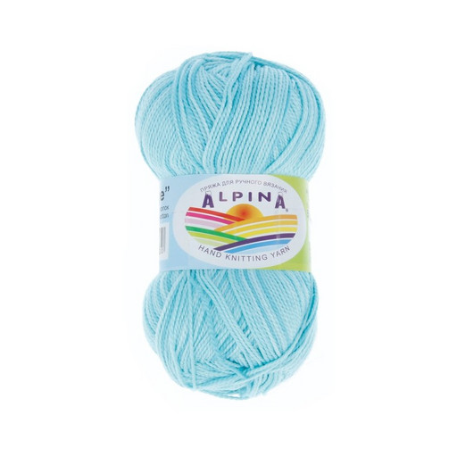 Пряжа ALPINA "HOLLY MELANGE" 100% мерсеризованный хлопок 10 шт. х 50 г 200 м ± 10 м