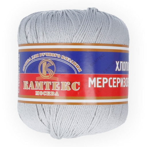 Пряжа Камтекс КТ "Хлопок мерсериз" 100% хлопок 10 шт. х 50 г 200 м