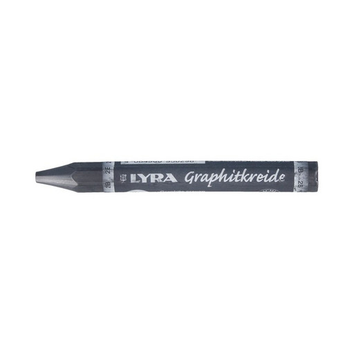 "LYRA" Мелок графитный GRAPHITE нерастворимый в воде заточенный 12 шт.
