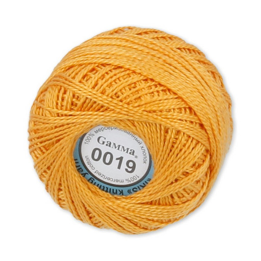 Пряжа "Gamma" Ирис 100% хлопок 10 шт. х 10 г 82 м ± 3 м