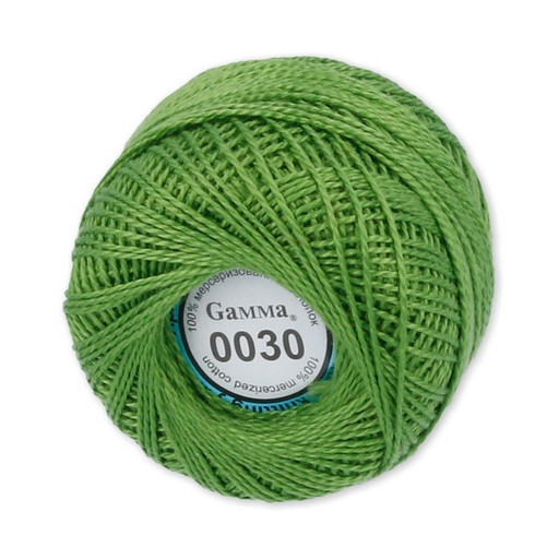 Пряжа "Gamma" Ирис 100% хлопок 10 шт. х 10 г 82 м ± 3 м