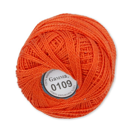 Пряжа "Gamma" Ирис 100% хлопок 10 шт. х 10 г 82 м ± 3 м