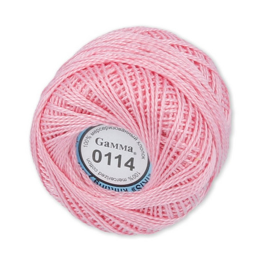 Пряжа "Gamma" Ирис 100% хлопок 10 шт. х 10 г 82 м ± 3 м