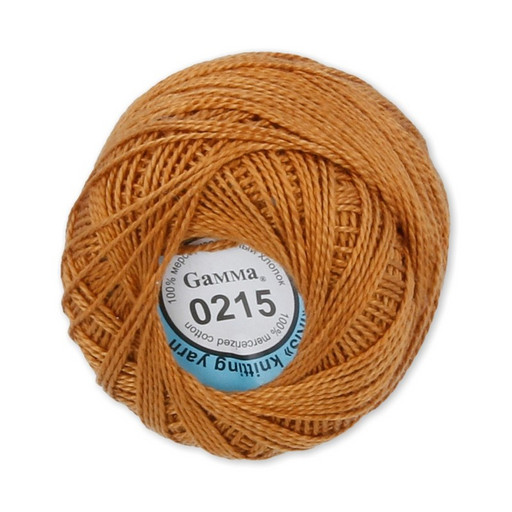 Пряжа "Gamma" Ирис 100% хлопок 10 шт. х 10 г 82 м ± 3 м