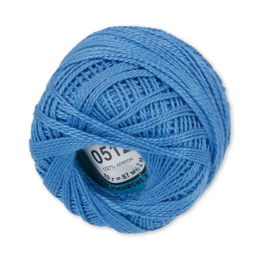 Пряжа "Gamma" Ирис 100% хлопок 10 шт. х 10 г 82 м ± 3 м