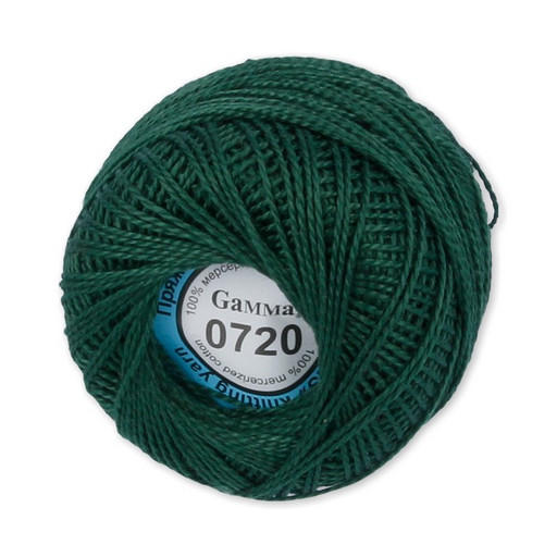 Пряжа "Gamma" Ирис 100% хлопок 10 шт. х 10 г 82 м ± 3 м