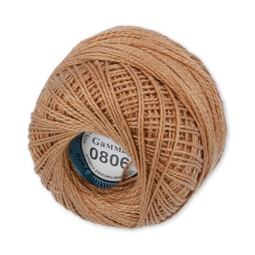 Пряжа "Gamma" Ирис 100% хлопок 10 шт. х 10 г 82 м ± 3 м