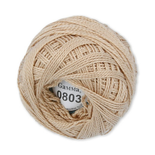 Пряжа "Gamma" Ирис 100% хлопок 10 шт. х 10 г 82 м ± 3 м