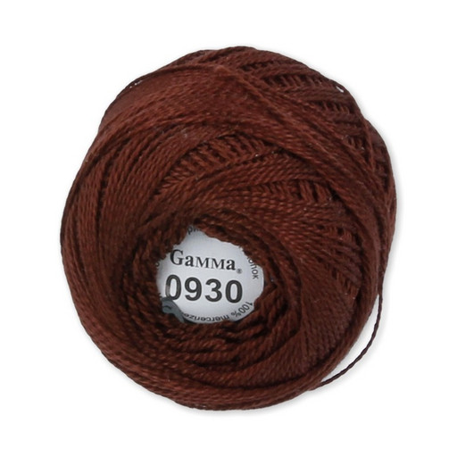 Пряжа "Gamma" Ирис 100% хлопок 10 шт. х 10 г 82 м ± 3 м