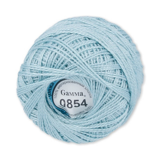 Пряжа "Gamma" Ирис 100% хлопок 10 шт. х 10 г 82 м ± 3 м