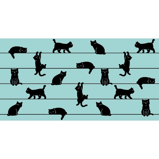 Конверт для денег универсальный (без темы) MILAND Черные котики