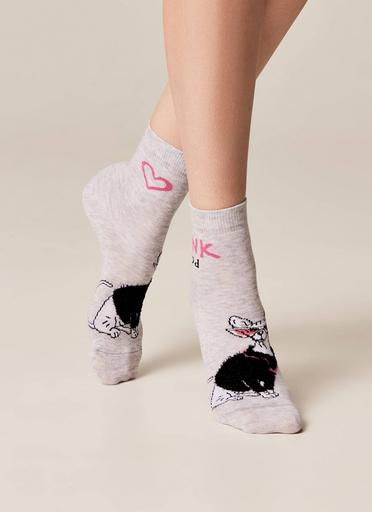 Брестские Носки женские 1133 CLASSIC (с пушистым рисунком)