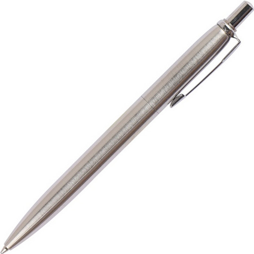 Ручка шариковая подарочная  автоматическая FIORENZO,  цвет корпуса серебряный, синяя*