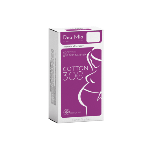 Dea Mia Колготки женские MOTHER COMFORT COTTON 300 (для беременных)158,106-114/XL-XXL