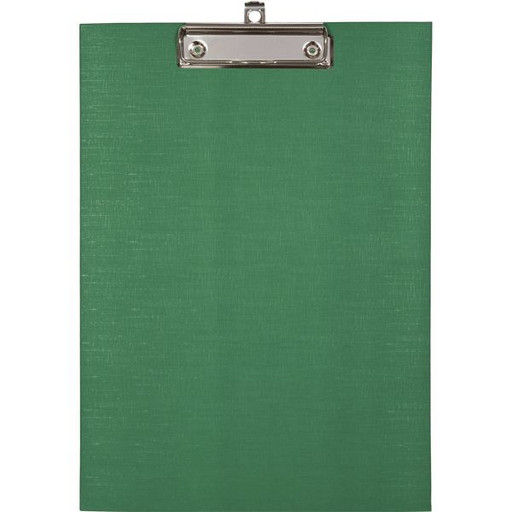 Планшет с зажимом deVENTE, А4, картон/PVC, европодвес, зеленый
