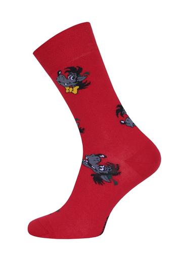 Брестские Носки мужские 2155 СМФ "Ну, погоди!"(средней длины)42-43