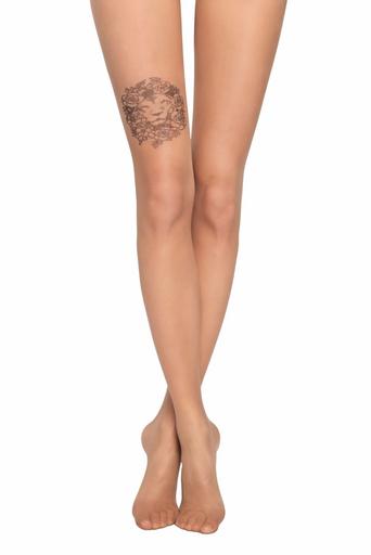 CONTE TATTOO Lion Колготки женские с рисунком2