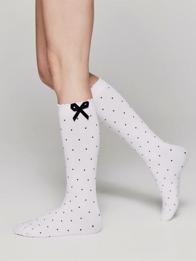 CONTE EVIE Гольфы в точку с декоративным бантом22