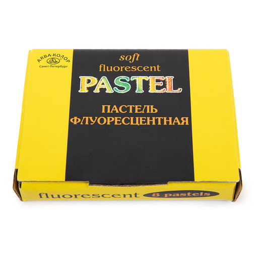 "Аква-колор" "Мастерская художника" Пастель художественная 8 цв. К2516 флуоресцентная