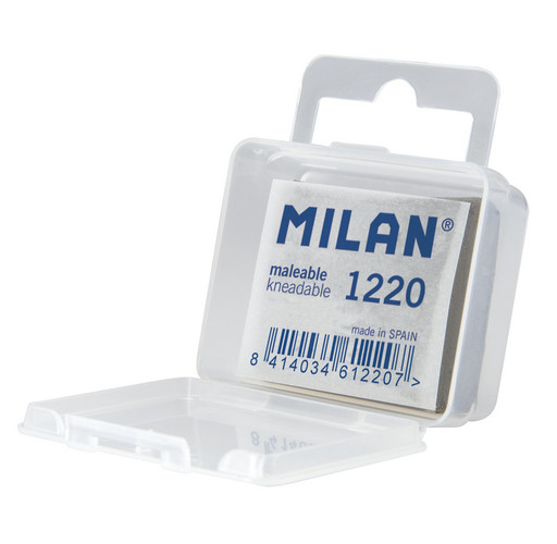 "Milan" Ластик-клячка в футляре 140 x 82 x 20 мм BCM1220C