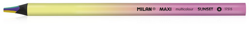 "Milan" 0717251512SN Карандаш с многоцветным грифелем Sunset MAXI заточенный 12 шт 0717251512SN