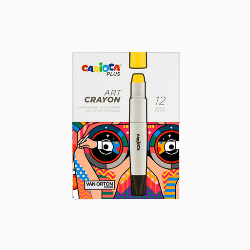"Carioca Plus" Набор художественных мелков 12 цв. 45213