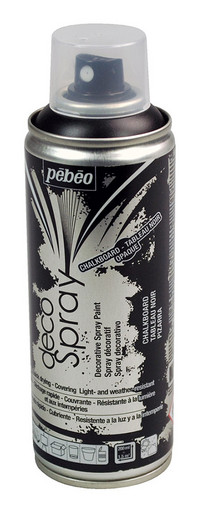 "PEBEO" Краска с эффектом грифельной доски decoSpray (аэрозоль) 200 мл 094003 черный