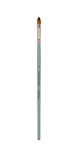 Кисть синтетика "VISTA-ARTISTA" 5023C-04 кошачий язык 10 шт короткая ручка №04