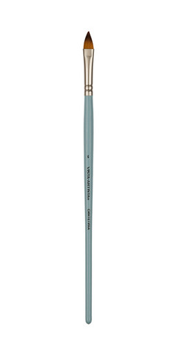 Кисть синтетика "VISTA-ARTISTA" 5023C-06 кошачий язык 10 шт короткая ручка №06