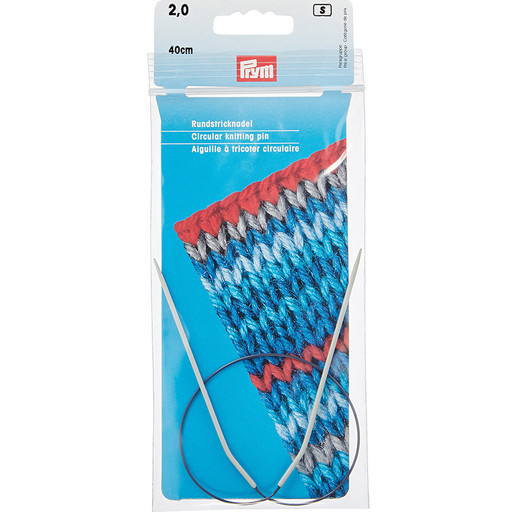 Спицы PRYM 211200 круговые алюминий d 2.0 мм 40 см 1 шт .