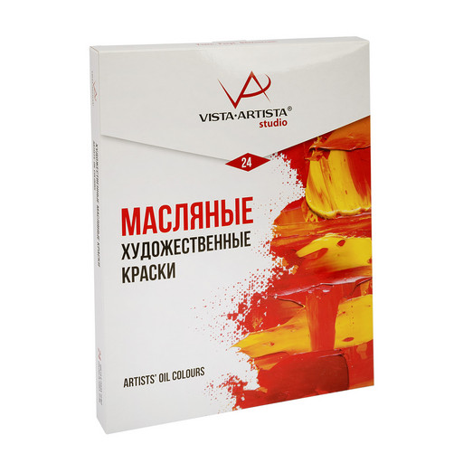 Краска масляная "VISTA-ARTISTA" Studio Набор VAOSS-2410 24 цв. х 10 мл .