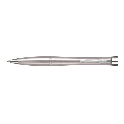 "PARKER" Ручка шариковая "Parker Urban Metro Metallic CT BP Twist". Линия письма – средняя, в подарочной упаковке. 0.7 мм 1 шт. 2143641 цвет чернил: синий