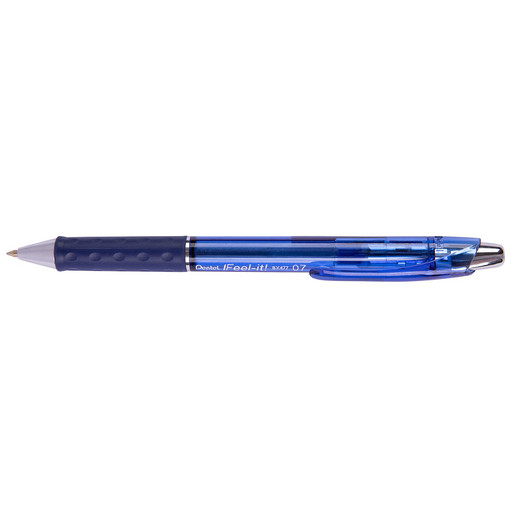 "Pentel" Ручка шариковая автоматическая IFEEL-IT! 0,7 мм 12 шт. BX477-C цвет чернил: синий