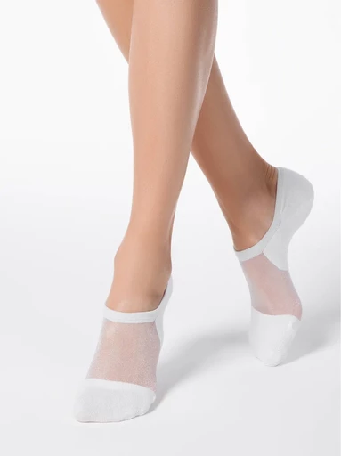 CONTE ELEGANT ACTIVE (ультракороткие) Носки хлопковые38-39
